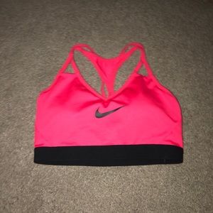 Nike Pink Sports Bra